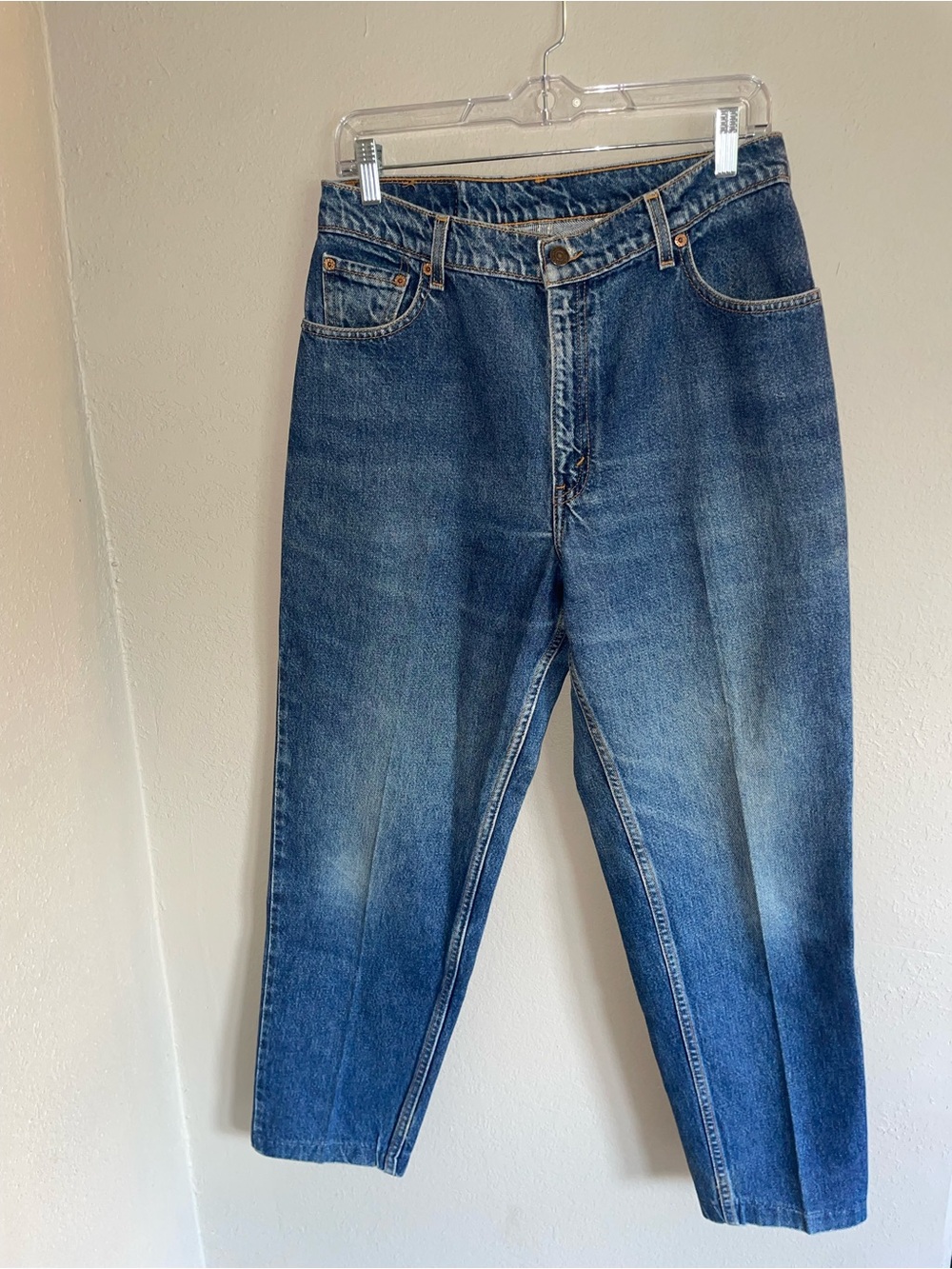 Vintage 90s Y2K Levi's 550 womens Blue Denim Jeans sz 12 M